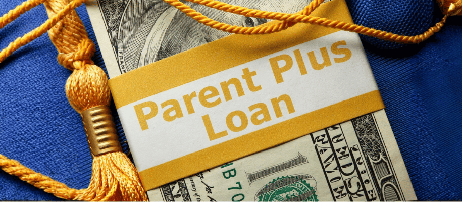 Money wrapper labeled Parent Plus Loan
