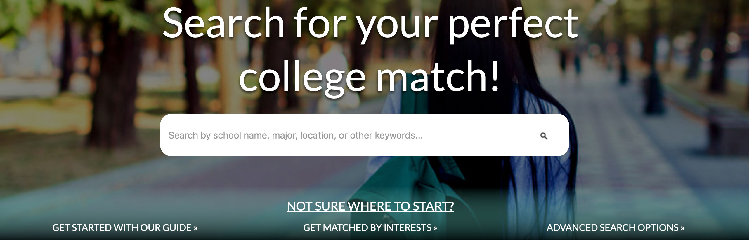 College Search tool