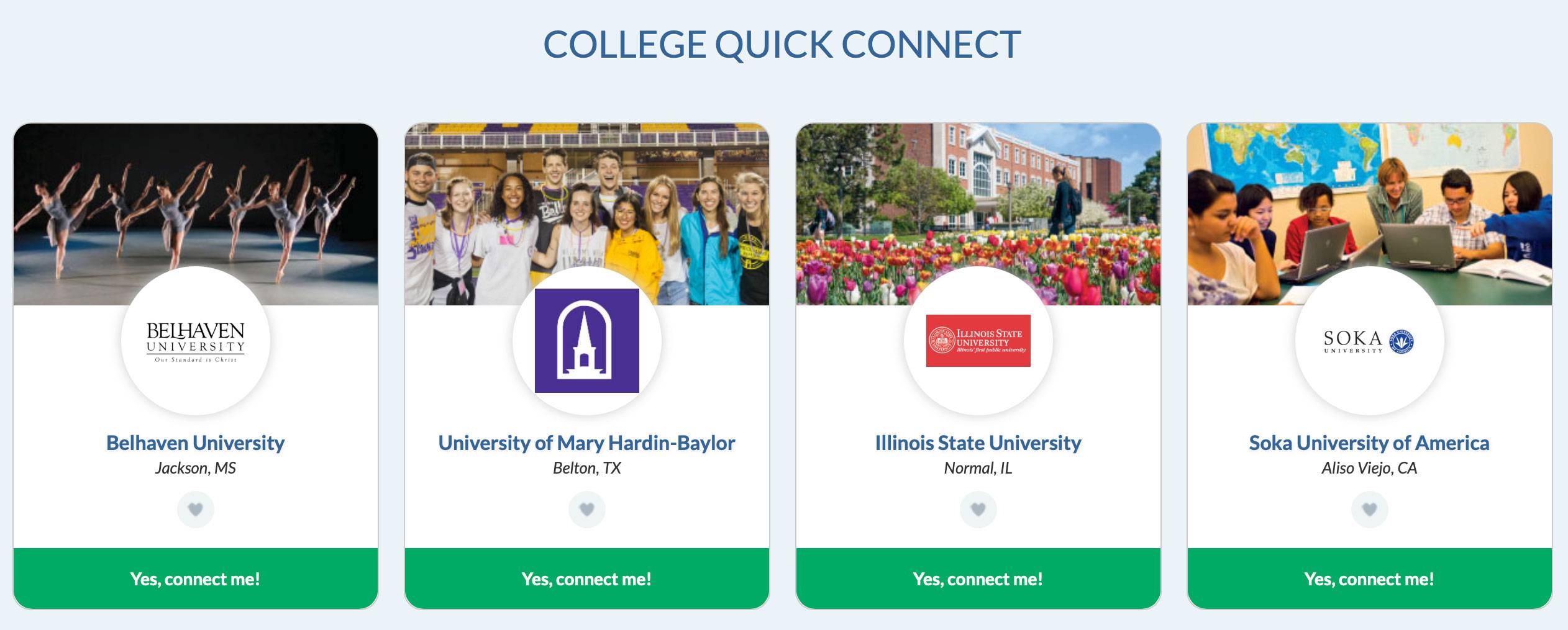 College Quick Connect