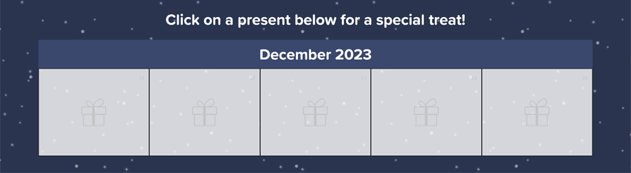 CX Gives Back 2023 Calendar