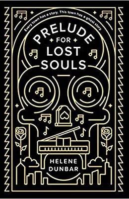 Prelude for Lost Souls books cover; line drawing of sugar skull