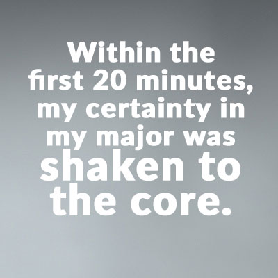 Shaken to the core quote