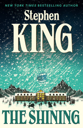 The Shining cover of a hotel in winter