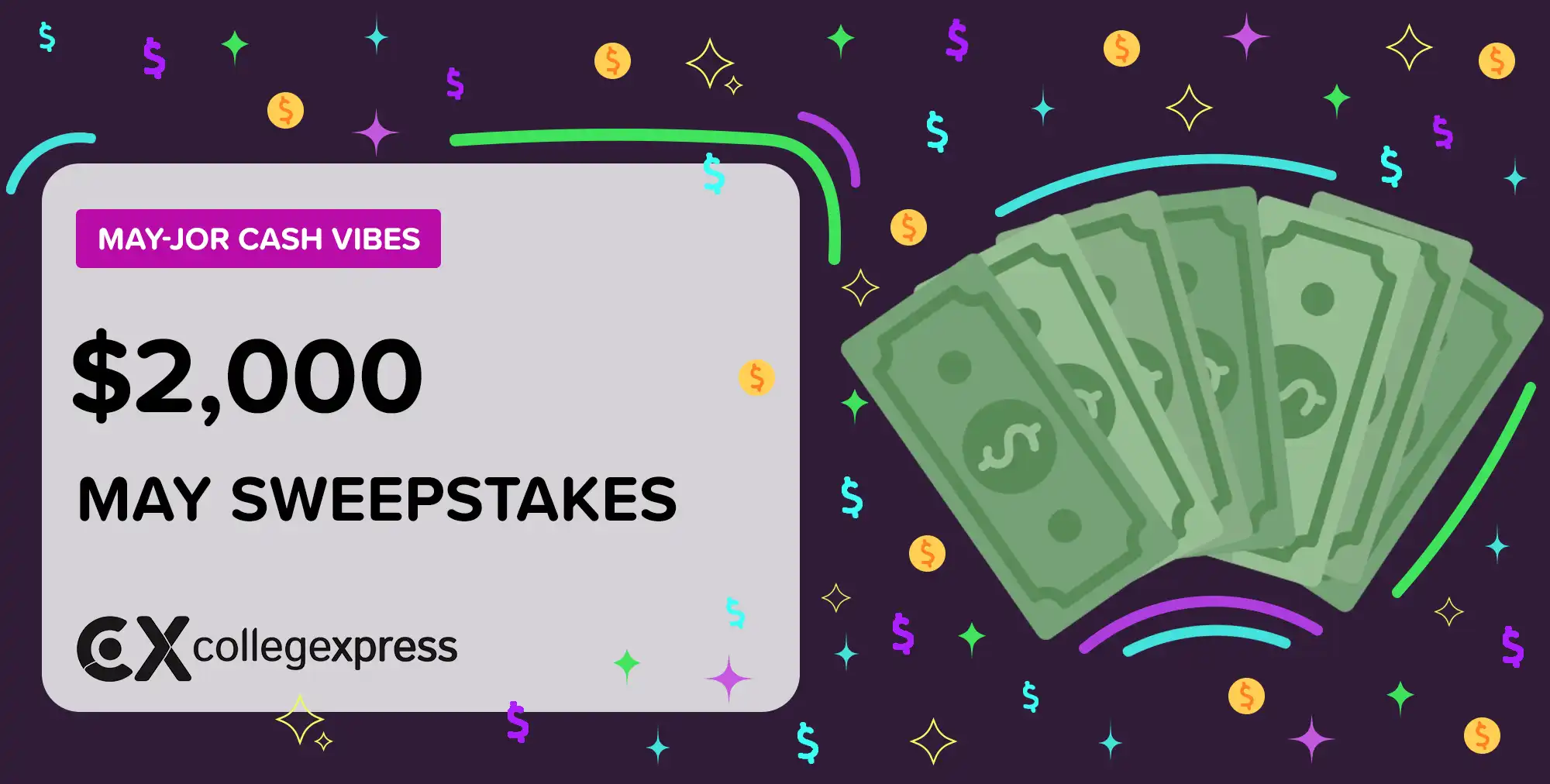 Monthly Sweepstakes Promotional Image
